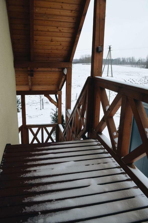 Eko Zagroda Bocianie Gniazdo Mikołajki Exteriör bild